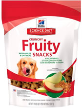 Premios perro crunchy fruity snacks